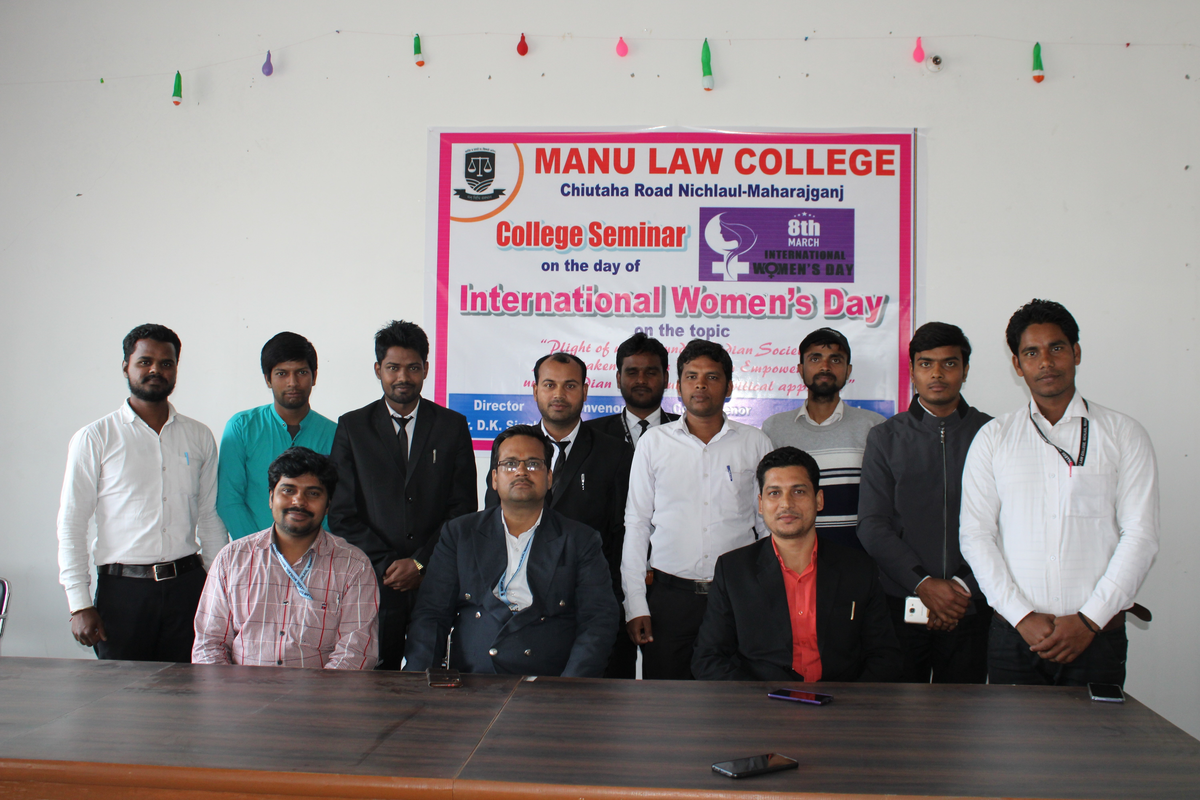 Womens Day Celebrations, Manu Law College